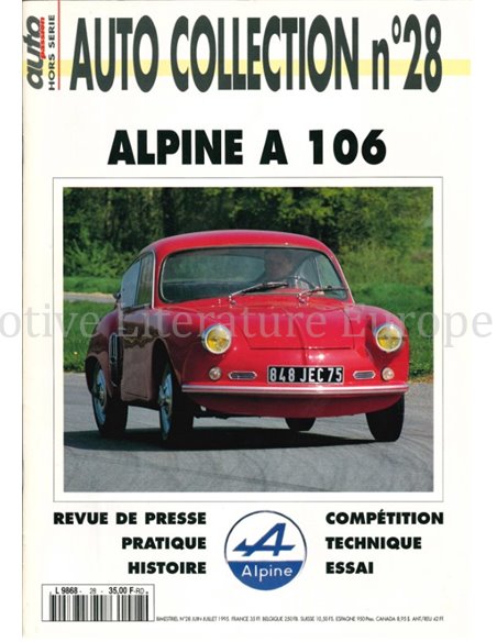 1995 AUTO COLLECTION MAGAZINE 28 FRENCH