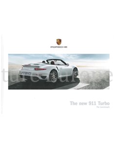 2014 PORSCHE 911 TURBO HARDCOVER BROCHURE ENGELS