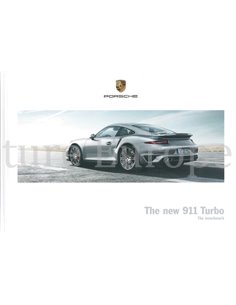 2014 PORSCHE 911 TURBO HARDCOVER BROCHURE JAPANS