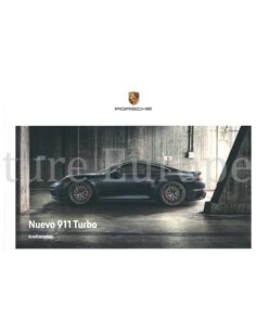 2021 PORSCHE 911 TURBO S HARDCOVER PROSPEKT SPANISCH