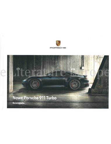 2021 PORSCHE 911 TURBO S HARDCOVER PROSPEKT POLNISCH