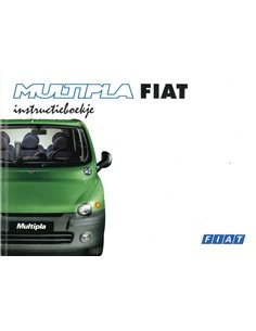 1998 FIAT MULTIPLA BETRIEBSANLEITUNG NIEDERLÄNDISCH