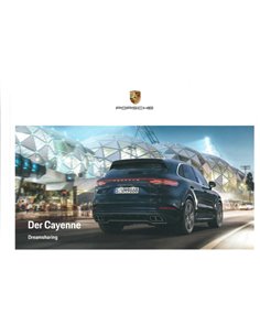 2019 PORSCHE CAYENNE BROCHURE GERMAN