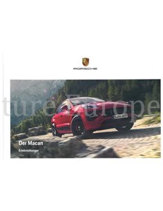 2021 PORSCHE MACAN HARDBACK BROCHURE GERMAN