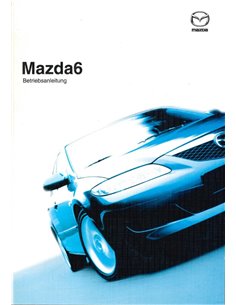 2002 MAZDA 6 INSTRUCTIEBOEKJE DUITS
