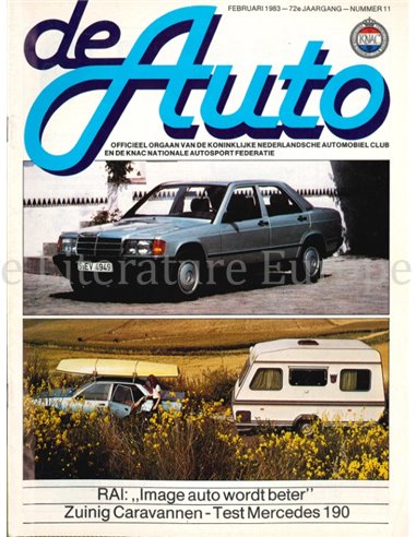 1983 DE AUTO MAGAZINE 10 NEDERLANDS