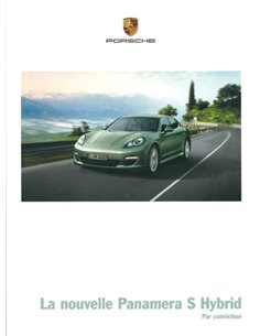 2012 PORSCHE PANAMERA HARDCOVER PROSPEKT FRANZÖSISCH
