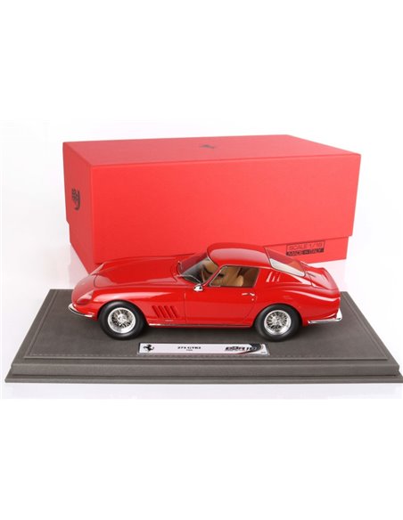 1966 FERRARI 275GTB2 ROSSO BBR MODELCAR 1/90