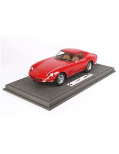 1966 FERRARI 275GTB2 ROSSO BBR MODELCAR 1/90