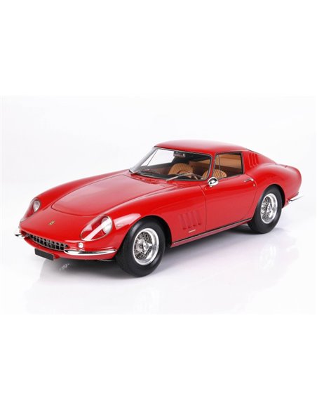 1966 FERRARI 275GTB2 ROSSO BBR MODELCAR 1/90