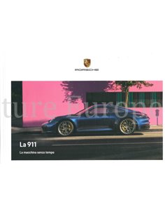 2020 PORSCHE 911 CARRERA HARDCOVER PROSPEKT ITALIENISCH