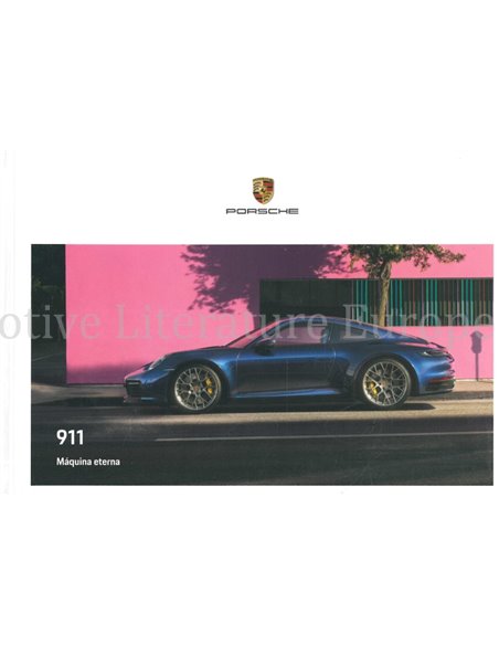 2020 PORSCHE 911 CARRERA HARDCOVER PROSPEKT SPANISCH