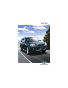 2000 FORD TERRITORY BROCHURE AUSTALISCH