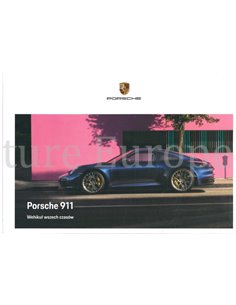 2020 PORSCHE 911 CARRERA HARDCOVER BROCHURE POOLS