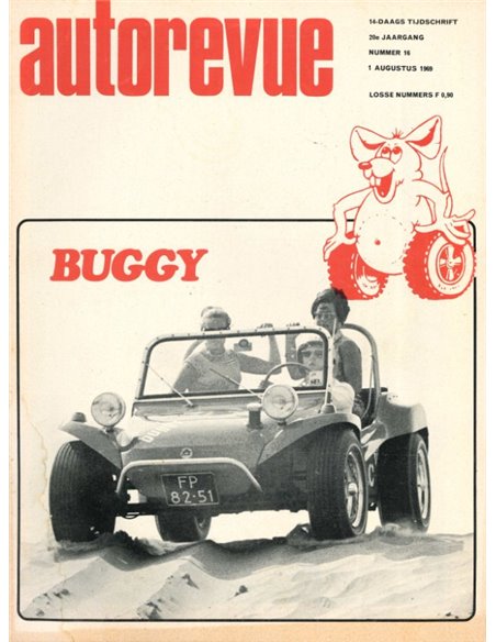 1969 AUTO REVUE MAGAZINE 16 NEDERLANDS