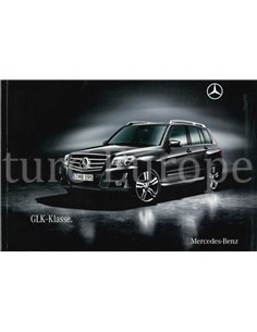 2009 MERCEDES BENZ GLK CLASS BROCHURE GERMAN