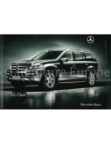 2009 MERCEDES BENZ GL CLASS BROCHURE ENGLISH