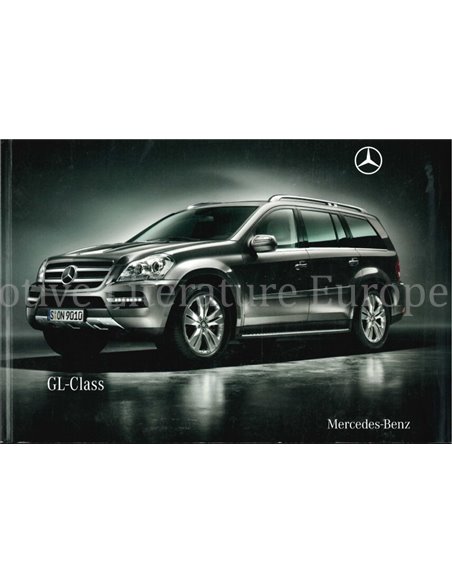 2009 MERCEDES BENZ GL KLASSE PROSPEKT ENGLISCH