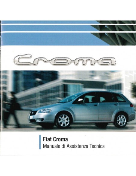 2005 FIAT CROMA BENZINE DIESEL WERKPLAATSHANDBOEK CD