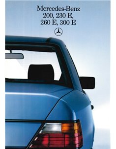 1985 MERCEDES BENZ E KLASSE PROSPEKT NIEDERLÄNDISCH