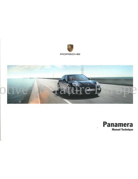 2014 PORSCHE PANAMERA OWNERS MANUAL FRENCH