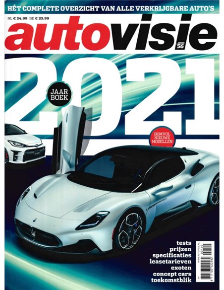 2021 AUTOVISIE JAHRBUCH NIEDERLÄNDISCH