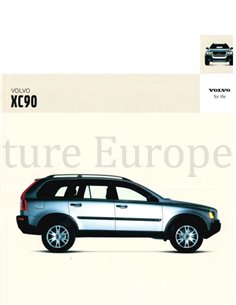 2004 VOLVO XC90 BROCHURE NEDERLANDS