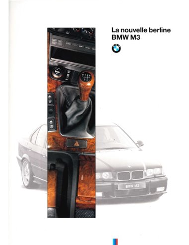 1994 BMW M3 SALOON BROCHURE FRENCH