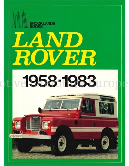 LAND ROVER 1958-1983 (BROOKLANDS)