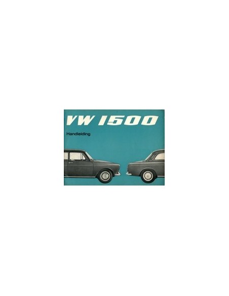 1966 VOLKSWAGEN 1500 INSTRUCTIEBOEK NEDERLANDS