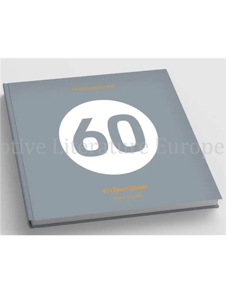 2022 PORSCHE 911 SPORT CLASSIC HARDCOVER PROSPEKT DEUTSCH