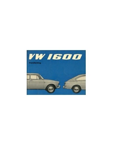 1966 VOLKSWAGEN 1600 INSTRUCTIEBOEK NEDERLANDS