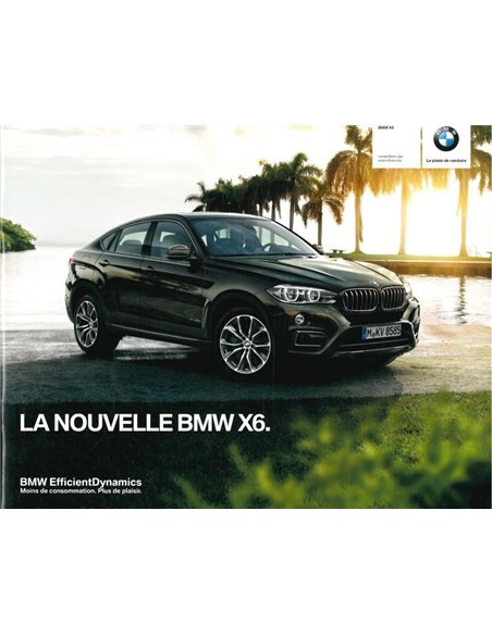 2014 BMW X6 BROCHURE FRENCH