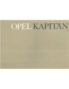 1964 OPEL KAPITÄN BROCHURE FRANS