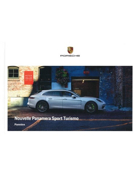 2018 PORSCHE PANAMERA SPORT TURISMO HARDCOVER BROCHURE DUTCH