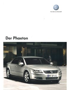 2006 VOLKSWAGEN PHAETON BROCHURE GERMAN