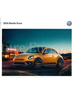 2016 VOLKSWAGEN BEETLE DUNE  PROSPEKT ENGLISCH USA