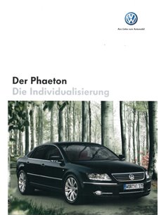 2007 VOLKSWAGEN PHAETON PROSPEKT DEUTSCH