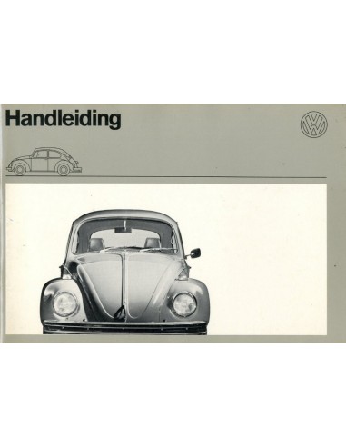 1970 VOLKSWAGEN KEVER 1200 1300 INSTRUCTIEBOEK NEDERLANDS