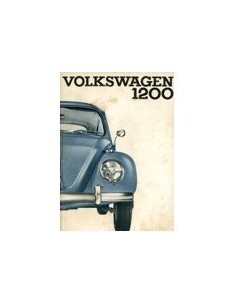 1965 VOLKSWAGEN KEVER 1200 INSTRUCTIEBOEK NEDERLANDS