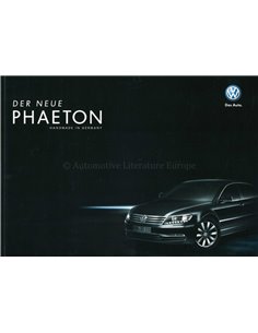 2010 VOLKSWAGEN PHAETON BROCHURE GERMAN