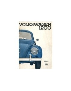 1968 VOLKSWAGEN KEVER 1200 INSTRUCTIEBOEK NEDERLANDS