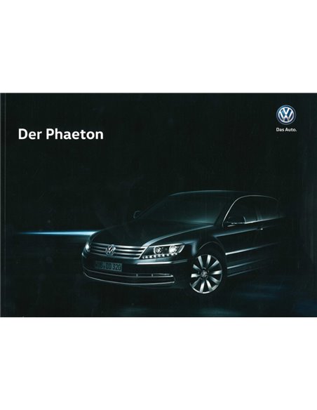2015 VOLKSWAGEN PHAETON PROSPEKT DEUTSCH