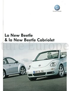 2005 VOLKSWAGEN NEW BEETLE, NEW BEETLE CABRIOLET PROSPEKT FRANZÖSISCH (BE)