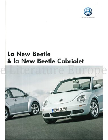 2005 VOLKSWAGEN NEW BEETLE, NEW BEETLE CABRIOLET PROSPEKT FRANZÖSISCH (BE)