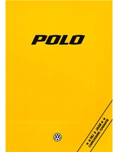 1980 VOLKSWAGEN POLO BROCHURE DUTCH