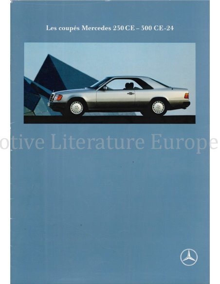 1990 MERCEDES BENZ CE BROCHURE FRENCH