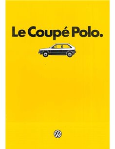 1985 VOLKSWAGEN POLO COUPÉ PROSPEKT FRANZÖSISCH