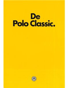 1983 VOLKSWAGEN POLO CLASSIC BROCHURE DUTCH
