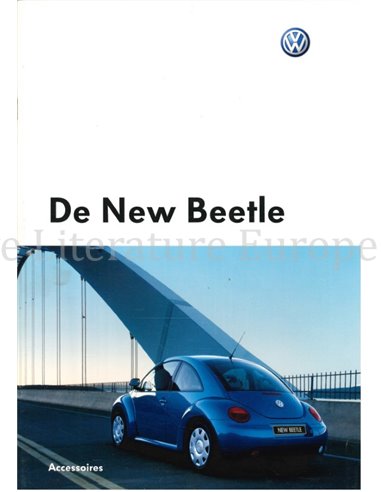2004 VOLKSWAGEN NEW BEETLE ACCESSORIES BROCHURE DUTCH